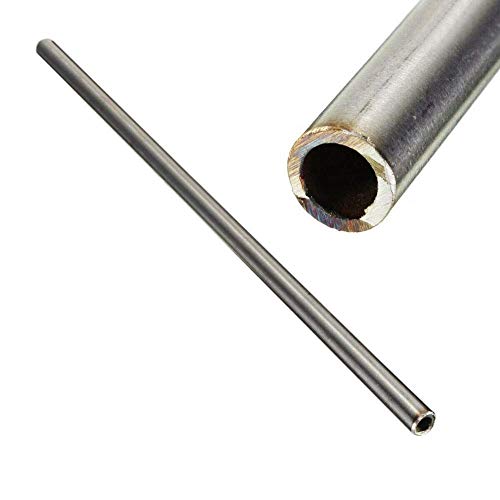 Kapillarrohr, Außendurchmesser 12 mm x 10 mm, ID 304 Edelstahl, Länge 250 mm, 2 Stück von N / A