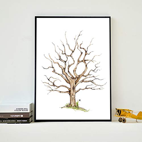 N / A Dekorative Drucke aus Leinwand Fingerabdruck Stammbaum Leinwand Malerei Gästebuch Babyparty Hochzeitstag Geschenk Gast Unterschrift Buch druckt Poster-40x60cm N / A Dekorative Drucke aus Leinwand Fingerabdruck Stammbaum Leinwand Malerei Gästebuch Babyparty Hochzeitstag Geschenk Gast Unterschrift Buch druckt Poster-40x60cm von N / A