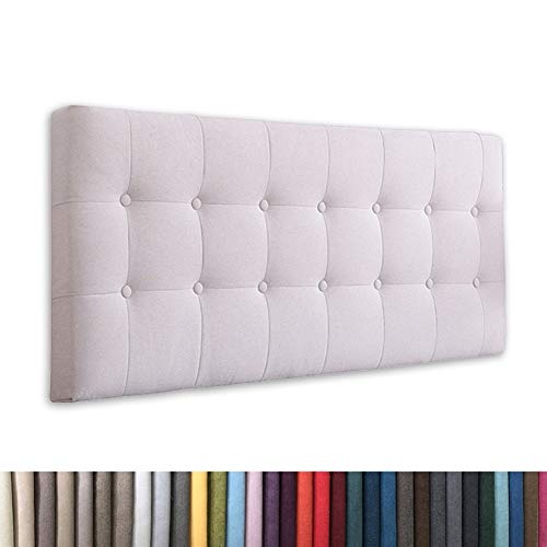 N / A Lesen Kissen Bett Rückenlehne Rückenkissen Ohne Kopfteil Weich Perfekt Zum Nachttisch Sofa Gepolstert Lendenwirbelsäule Abnehmbar Waschbar (Color : Creamy-White, Size : 120x5x60cm) von N / A