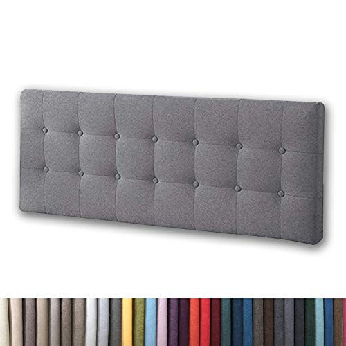 N / A Lesen Kissen Bett Rückenlehne Rückenkissen Ohne Kopfteil Weich Perfekt Zum Nachttisch Sofa Gepolstert Lendenwirbelsäule Abnehmbar Waschbar (Color : Dark Gray, Size : 120x5x60cm) von N / A