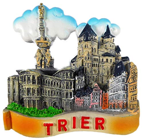 N / A Magnet Souvenir Trier 6 x 6,5 x 2 Kühlschrankmagnet Stadt Figur Deko E44 von N / A