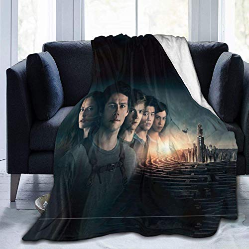 The Maze Runner Weiche und warme Überwurfdecke Plüsch Bett Couch Wohnzimmer Fleecedecke 127 x 101 x 152 x 152 x 202 x 152 cm von N \ A