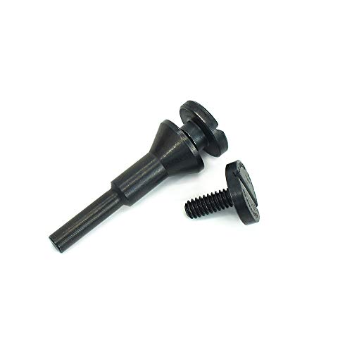 Typ 1 Trennscheibe Montagedorn für Schneideisen 3/8in (10mm) & 1/4in (6mm) Dorn für Typ 1 Trennscheibe 1/4in (6mm) Schaft für Bohrer - 1pcs von scottchen PRO