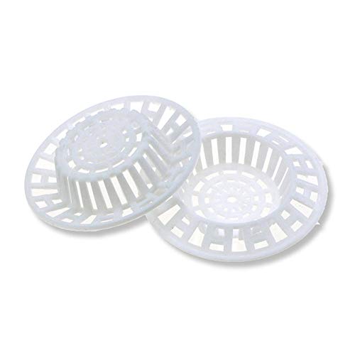 N-K Küchenspülfilter Kunststoff Bad Waschbecken Sieb Set 7 cm 2er Pack Weiß Kostengünstig und langlebigeconomical von N-K