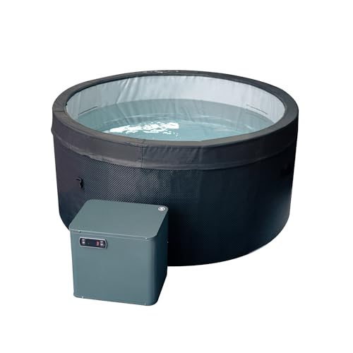 Ice Bath N NETSPA 3°C bis 42°C - 156x70 cm - SP-ICE140/S3 - Struktur + Motorblock - Kälte im Spa mit einem klick von N NETSPA