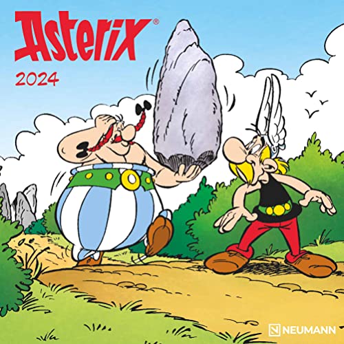 Asterix 2024 - Wand-Kalender - Broschüren-Kalender - 30x30 - 30x60 geöffnet - Cartoon von N NEUMANNVERLAGE