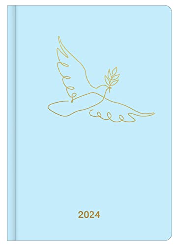 BE KIND 2024 - Diary - Buchkalender - Taschenkalender - 14,8x21: Booklet Diary GlamLine von N NEUMANNVERLAGE