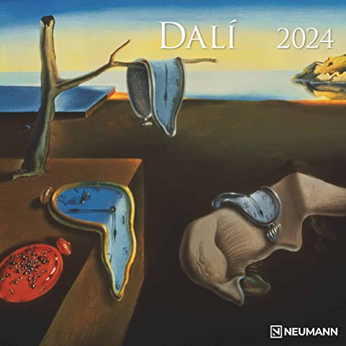 Dali 2024 - Wand-Kalender - Broschüren-Kalender - 30x30 - 30x60 geöffnet - Kunst-Kalender von N NEUMANNVERLAGE