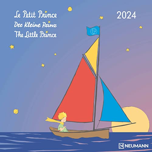 Der Kleine Prinz 2024 - Wand-Kalender - Broschüren-Kalender - 30x30 - 30x60 geöffnet - Kinder-Kalender - Illustrationen: Le Petit Prince von N NEUMANNVERLAGE
