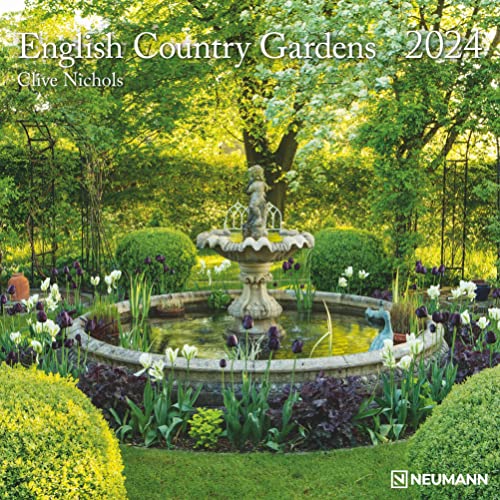 English Country Gardens 2024 - Wand-Kalender - Broschüren-Kalender - 30x30 - 30x60 geöffnet - Garten von N NEUMANNVERLAGE