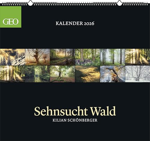 GEO Kalender: Sehnsucht Wald 2026 - Wand-Kalender - Natur-Kalender - 60x55 von N NEUMANNVERLAGE