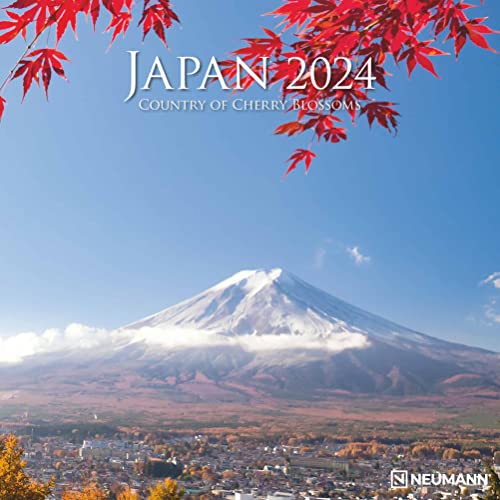 Japan 2024 - Wand-Kalender - Broschüren-Kalender - 30x30 - 30x60 geöffnet - Reise-Kalender: Country of Cherry Blossoms von N NEUMANNVERLAGE