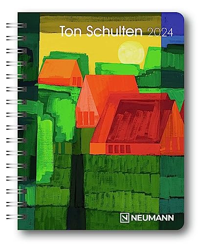 Ton Schulten 2024 - Diary - Buchkalender - Taschenkalender - Kunstkalender - 16,5x21,6: Diary von N NEUMANNVERLAGE