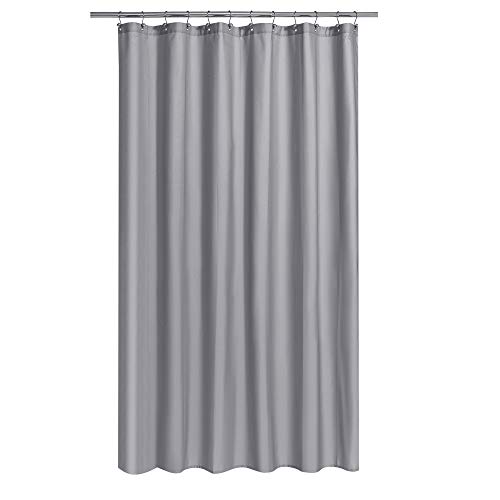 N&Y HOME Duschvorhang, Stoff, extra lang, 183 x 213 cm, Hotelqualität, maschinenwaschbar, Grau, 183 x 213 cm N&Y HOME Duschvorhang, Stoff, extra lang, 183 x 213 cm, Hotelqualität, maschinenwaschbar, Grau, 183 x 213 cm von N&Y HOME