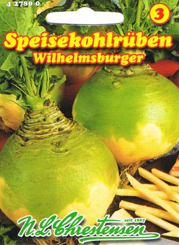 Speisekohlrübe Grünköpfige gelbe Wilhelmsburger (Portion) von N.L. Chrestensen