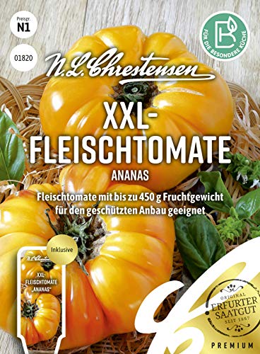 N. L. Chrestensen 01820 XXL-Fleischtomate Ananas (XXL-Fleischtomatensamen) von N.L.Chrestensen