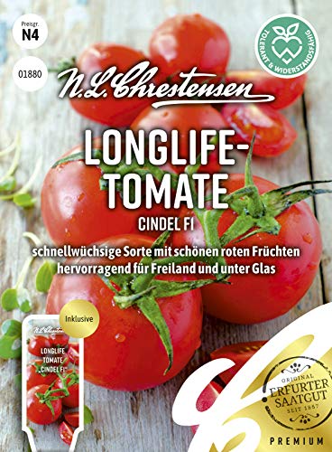 N. L. Chrestensen 01880 Longlife-Tomate Cindel F1 (Longlife-Tomatensamen) von N.L.Chrestensen