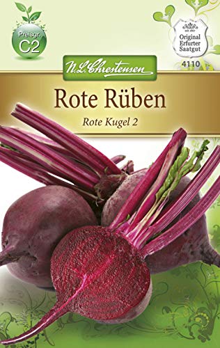 N.L. Chrestensen 4110 Rote Rübe Rote Kugel 2 (Rübensamen) von N.L.Chrestensen
