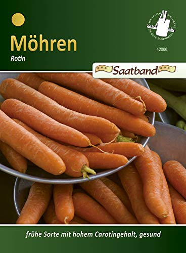 N.L. Chrestensen 42006 Möhre Rotin GS Saatband (Möhrensamen) von N.L.Chrestensen
