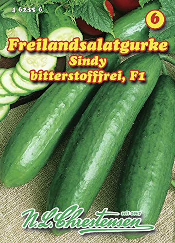 N.L. Chrestensen 462356 Freilandsalatgurke Sindy (Salatgurkensamen) von N.L.Chrestensen