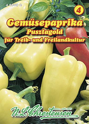 N.L. Chrestensen 466092 Gemüsepaprika Pusztagold (Paprikasamen) von N.L.Chrestensen