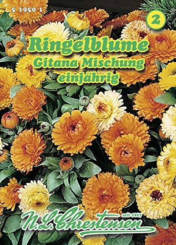 N.L. Chrestensen 519501 Ringelblume Gitana Mischung (Ringelblumensamen) von N.L.Chrestensen