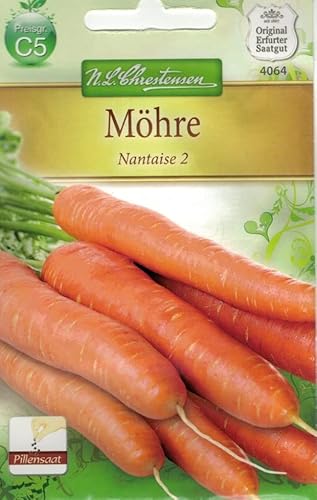 N.L.Chrestensen 4064, Möhren Nantaise 2 Pille, Orange N.L.Chrestensen 4064, Möhren Nantaise 2 Pille, Orange von Chrestensen