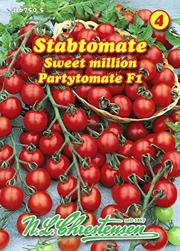 Partytomate, Sweet million, früh N.L.Chrestensen Samen 467505-B von Chrestensen