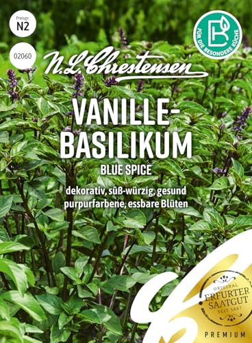 Vanille-Basilikum Blue Spice N.L.Chrestensen Samen 2060 von N.L.Chrestensen