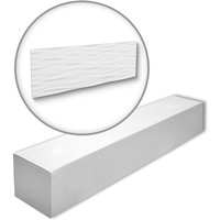 WAVE-box arstyl Noel Marquet 1 Karton set mit 7 3D Wandpaneeln Zierelementen Modern weiß 3,01 m2 - weiß - NMC von NMC