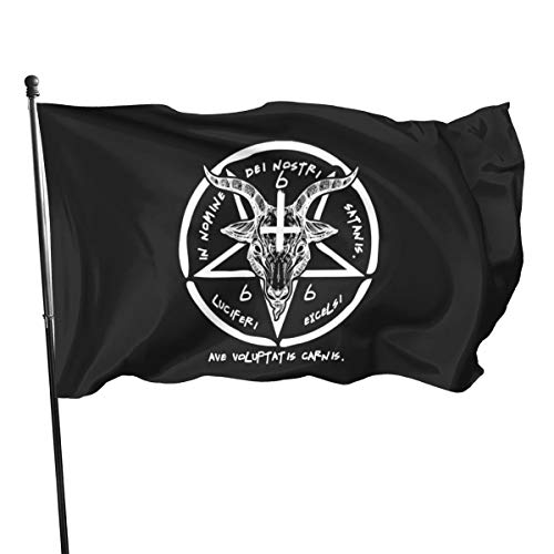 N/ Baphomet – Sigil of Satan – The Occult Flagge, 91 x 152 cm von N/