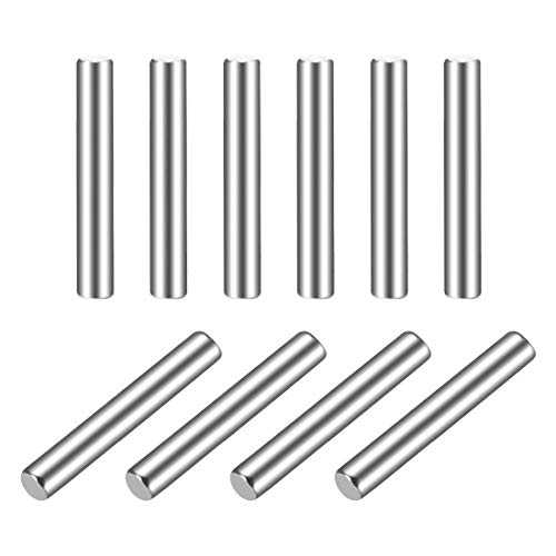 10 Stück 2mm x 14mm Zylinderstift Edelstahl 304 zylindrische Tablethalterung Zylindrische Spindel Fixierung der Elemente Silber von NA