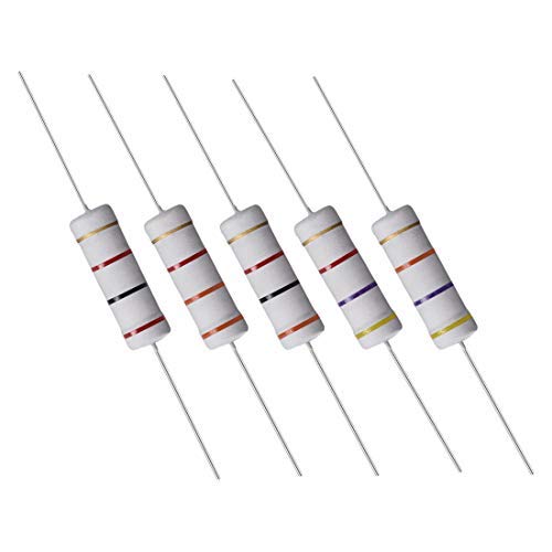 10 Stück 300 K Ohm Resistor, 5% Toleranz Metal Oxid Resistoren, Axial Lead, Flame Proof for DIY Electronic Projects and Experiments von NA