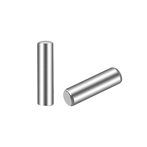 100 Stück 2,5 mm x 10 mm Stift Dübel 304 Edelstahl zylindrisch Regal Pinie Befestigung Elemente Silber von NA