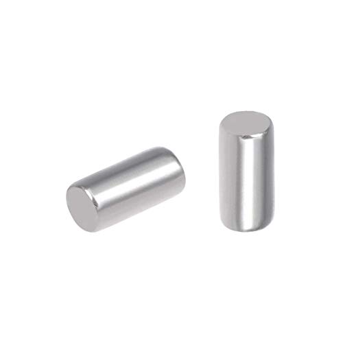 100 Stück 2 mm x 4 mm Stift Dübel 304 Edelstahl Halterung für Tablett Stift zum Befestigen von Elementen, silberfarben von NA
