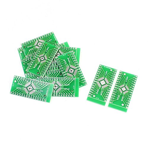 15 Stück QFN32 QFP32 auf DIP32 doppelseitiger Adapter PCB Konverter Platten von NA