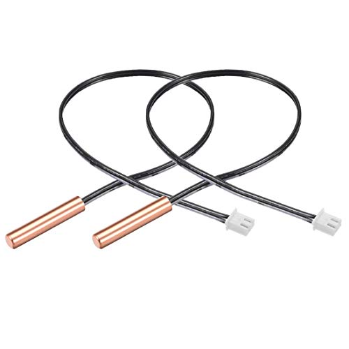2 Stück 5K NTC Thermistor Probe 39,7 cm Kupfer Sensible Temperatur Sensor für Klimagerät von NA