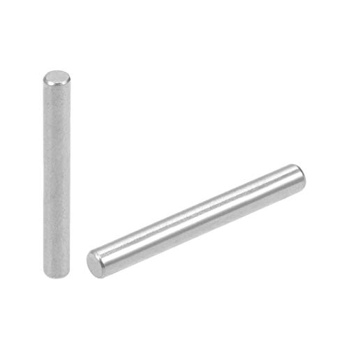 20 Stück 3 mm x 25 mm Stift für Dübel 304 Edelstahl Regal Halterung Kiefer Silber von NA