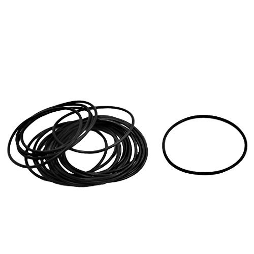 20 Stück, 30 mm, OD, 1 mm dick, Gummi, schwarz, O-Ring, Ersatzdichtung für Unterlegscheiben von NA