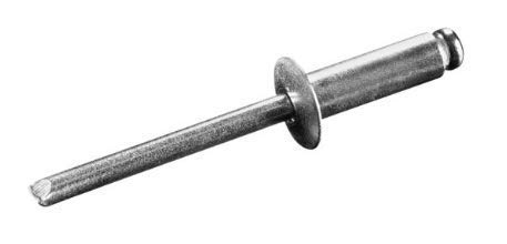 200 Stück Blindnieten Alu/Stahl 3,2 x 14 mm Popnieten Flachrundkopf von NA