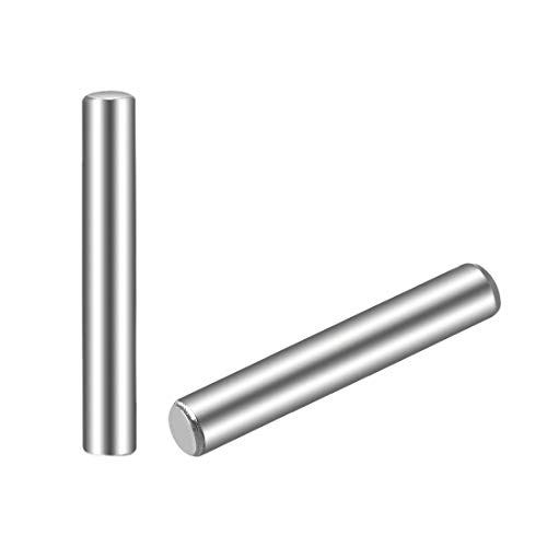 25 Stück 2,5 mm x 18 mm Stift Dübel 304 Edelstahl Regal zylinderförmig Halterung Pin Befestigung Elemente Silber Ton von NA