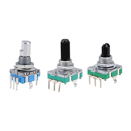 360-Grad-Drehzahl-Code-Switch mit digitalem Potentiometer, EC16, 5-polig, 20 mm, 2 Stück von NA