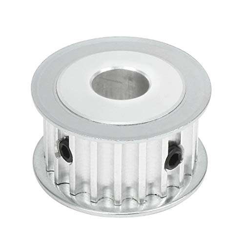 Aluminium 5 m 20 Zähne 12 mm Bohrung Keilriemen Distribution Riemenscheibe Riemenscheibe Rad Synchrone für 15 mm 3D-Drucker CNC von NA