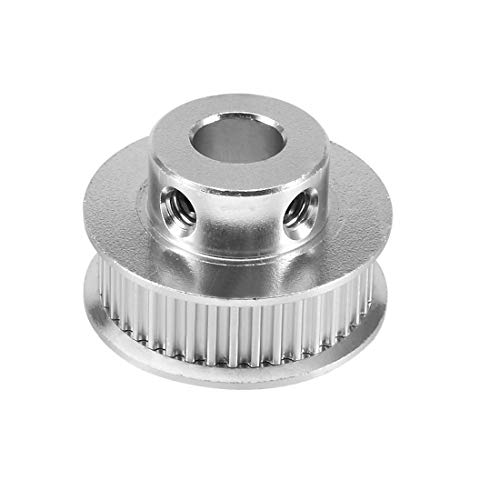 Aluminium GT2 30 Zähne 8 mm Bohrung Keilriemen Distribution Riemenscheibe Radflansch Synchrone für 3D-Drucker 1 Stück von NA