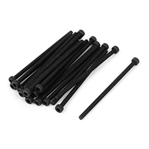 M2,5 x 50 mm Stahl-Legierung Hex Socket Head Schrauben Molle Schrauben Bolzen schwarz 20 Stück M2,5 x 50 mm Stahl-Legierung Hex Socket Head Schrauben Molle Schrauben Bolzen schwarz 20 Stück von NA