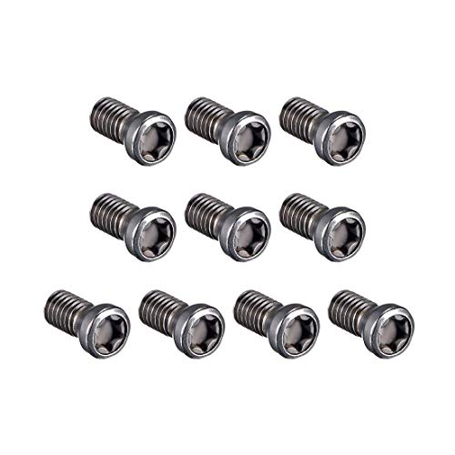 M3 x 7 mm Schrauben Torx für Einsatz Einsatz Carbon Werkzeug CNC 12,9 Grade Legierung Stahl 10 Stück von NA