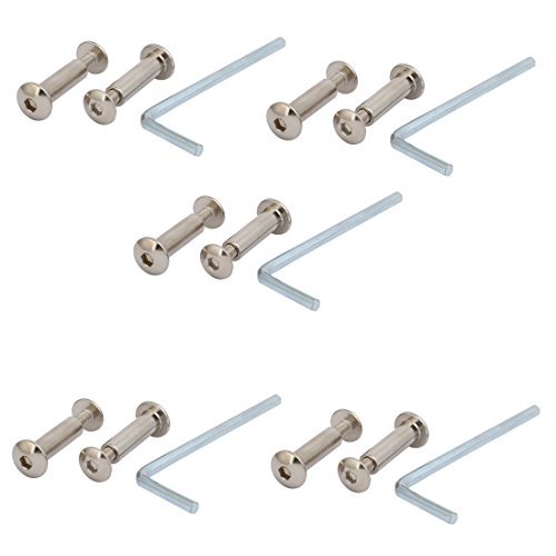 M4 x 20 mm Gewinde Innengewinde, Carbonstahl, Schrank, Hex-Sockel, Schrauben, Post, 10 Stück M4 x 20 mm Gewinde Innengewinde, Carbonstahl, Schrank, Hex-Sockel, Schrauben, Post, 10 Stück von NA