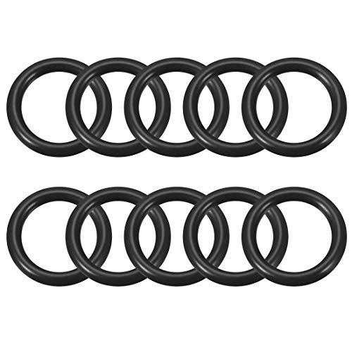 Nitrilgummi O-Ring 13mm Innendurchmesser 19mm Außendurchmesser 3mm Breite Runddichtung 10 Stück von NA
