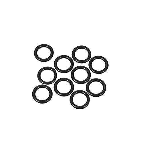 Nitrilgummi O-Ring 8mm Innendurchmesser 13mm Außendurchmesser 2,5mm Breite Dichtungsring Rund 10 Stück Nitrilgummi O-Ring 8mm Innendurchmesser 13mm Außendurchmesser 2,5mm Breite Dichtungsring Rund 10 Stück von NA