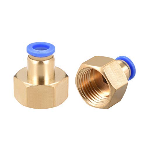Push to Connect Tube Fitting Adapter 8 mm Rohr OD x G1/2 Zoll weiblich Push to Connect Tube Fitting Adapter 8 mm Rohr OD x G1/2 Zoll weiblich von NA